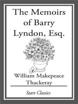 cover image of The Memoirs of Barry Lyndon, Esq.